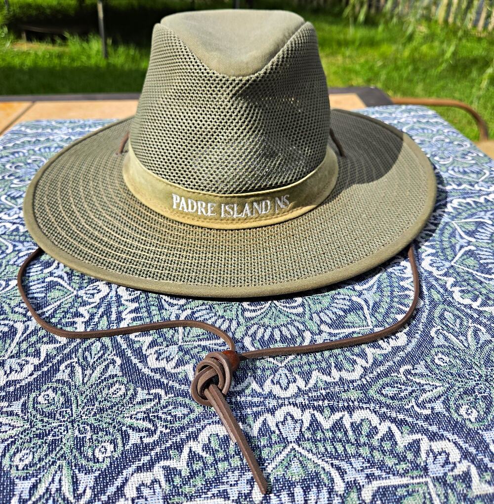 Henschel Hat Co USA Aussie Breezer Hat MEN LARGE Olive Green Packable Safari